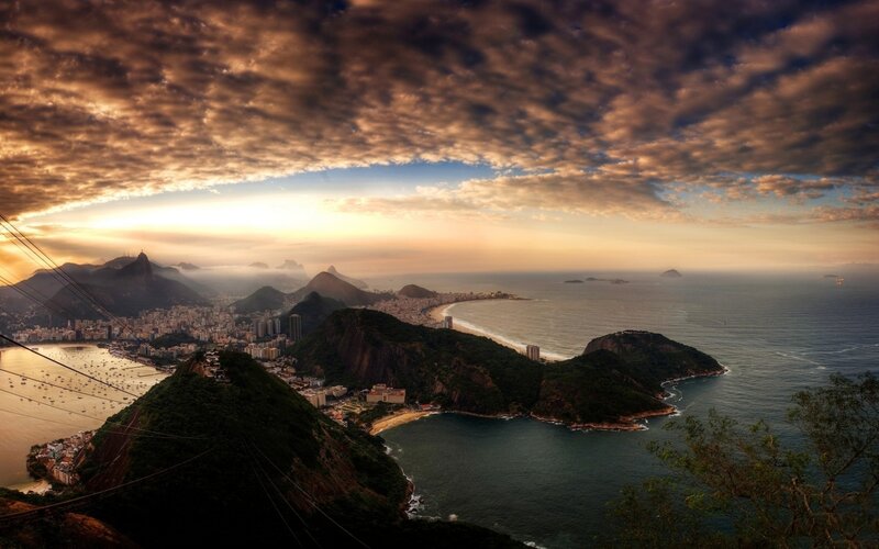Rio De Janeiro Skyline