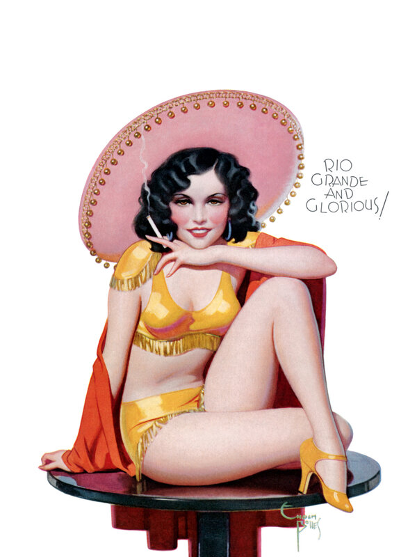 Rio Grande and Glorious pin-up