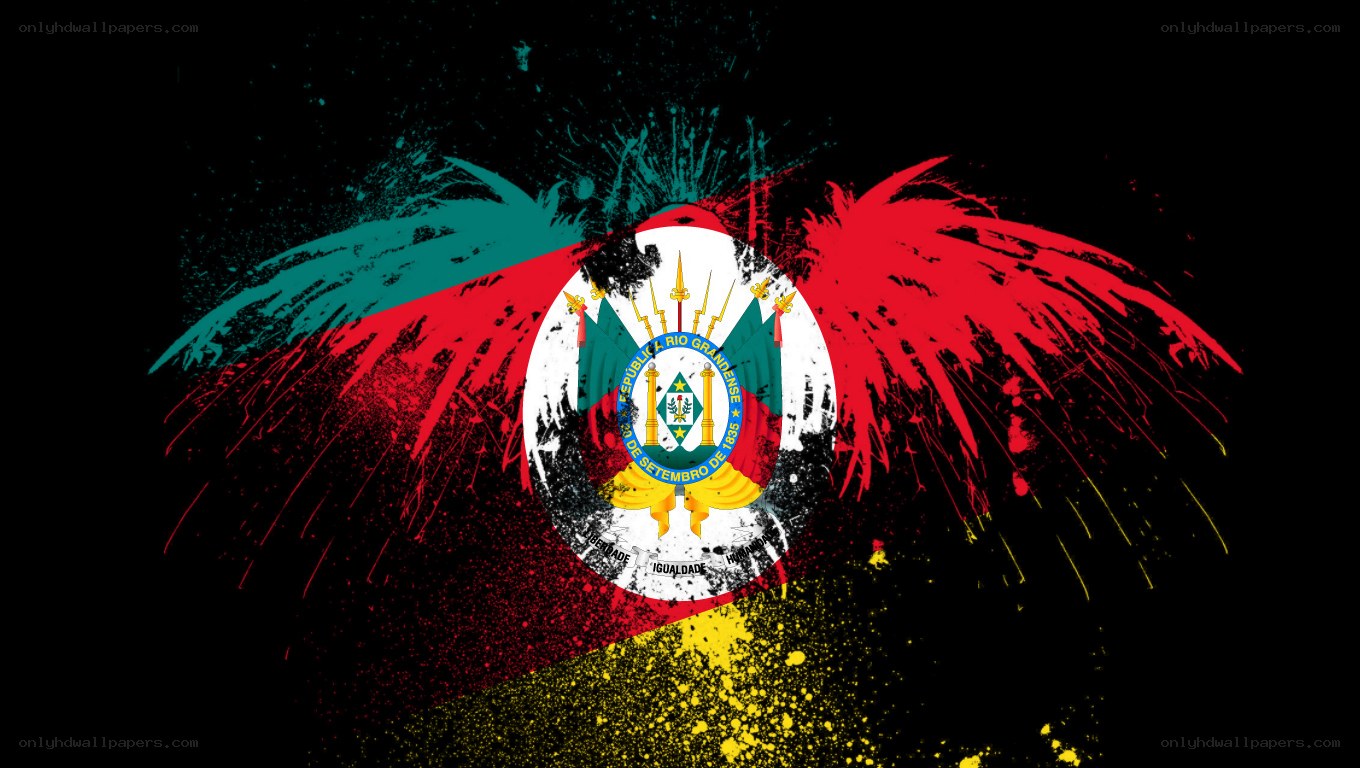 Rio Grande do Sul flag art