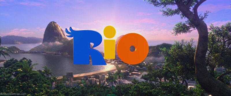 Rio movie title card