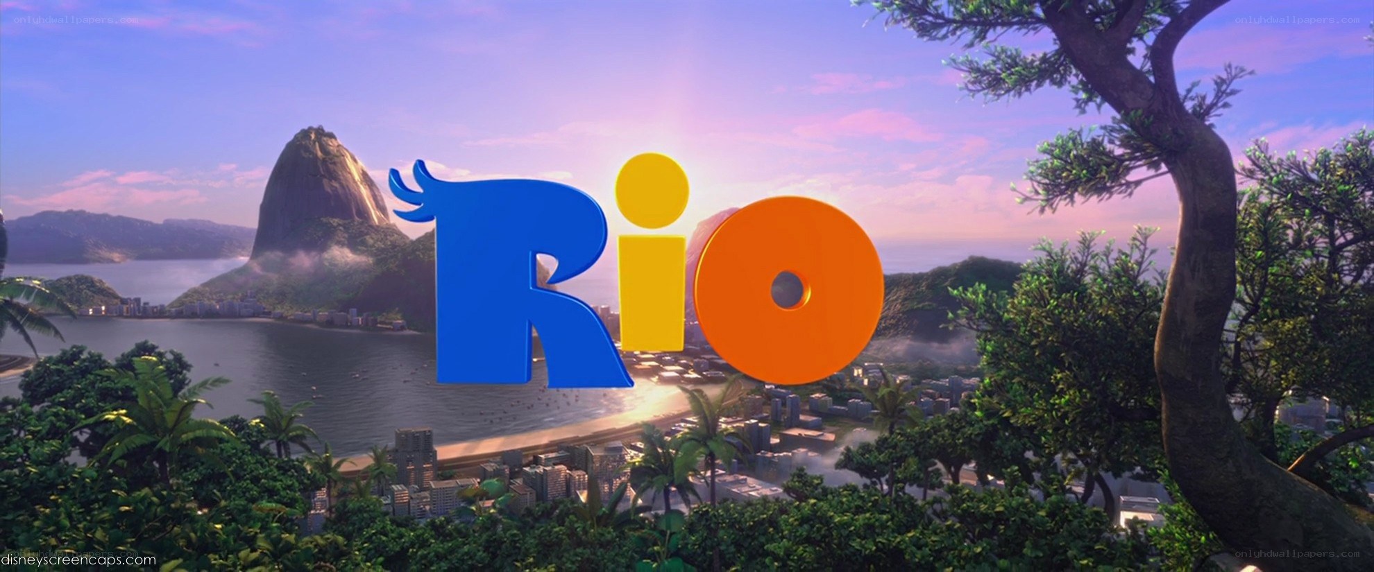 Rio movie title card
