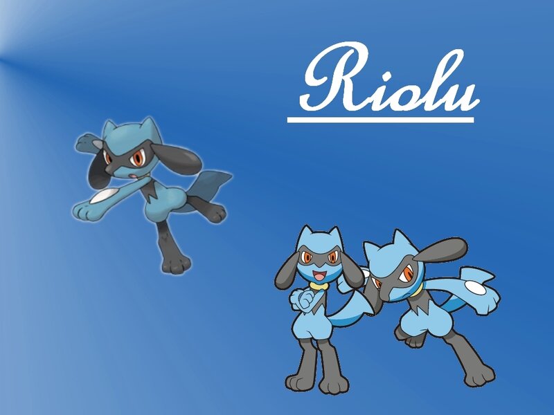 Riolu Pokémon characters