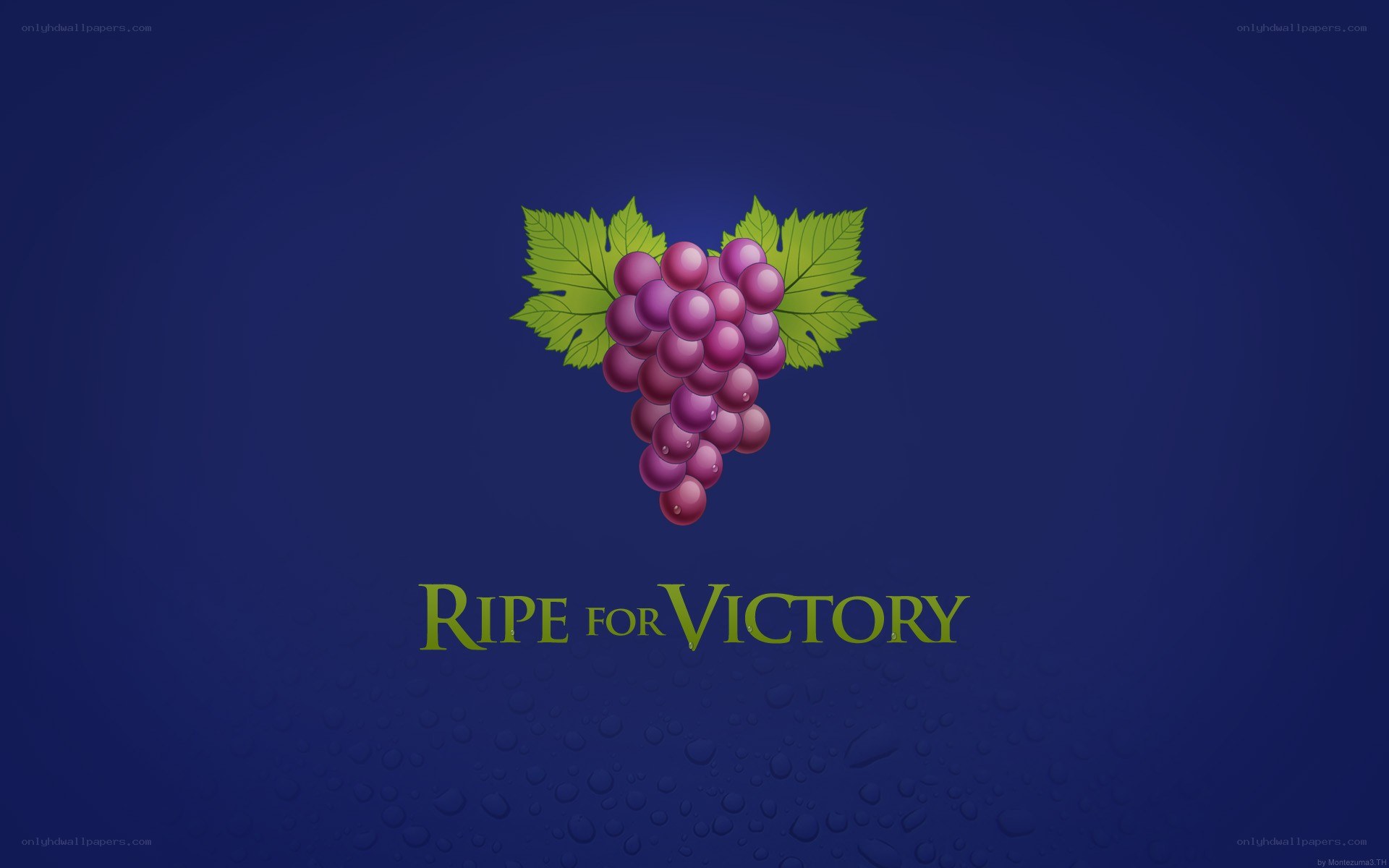 ripe for victory grapes