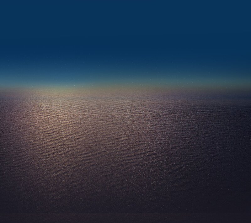 Rippled Sand Surface — Blue