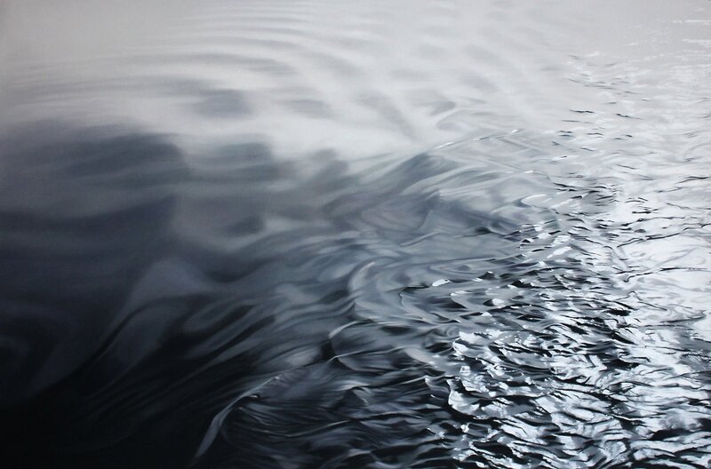 Rippled Water Surface — Gray