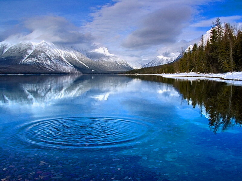 Ripples on a Lake