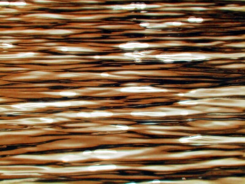Ripples on water surface