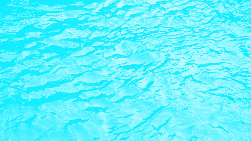 Rippling Blue Water — Cyan