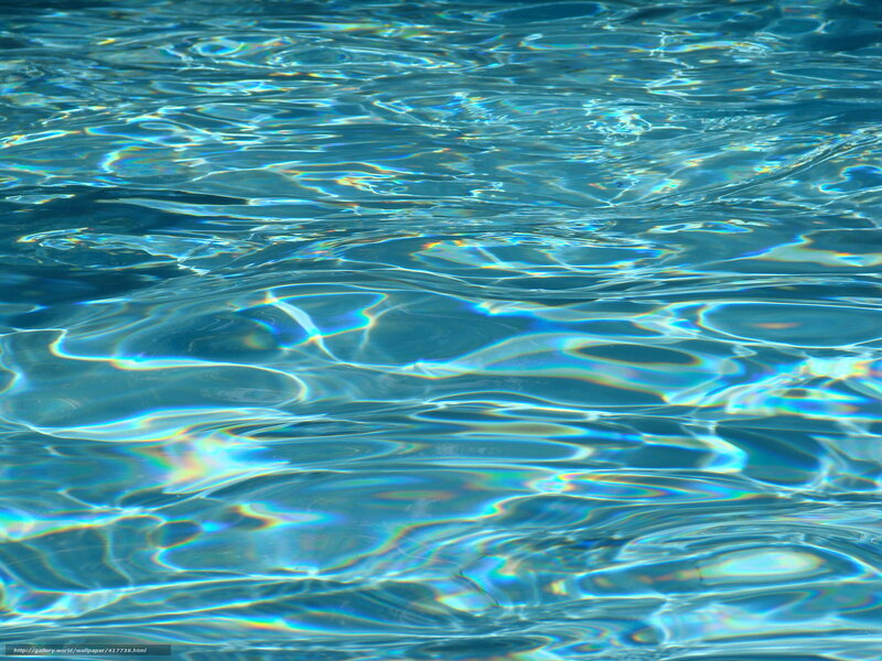 rippling blue water surface