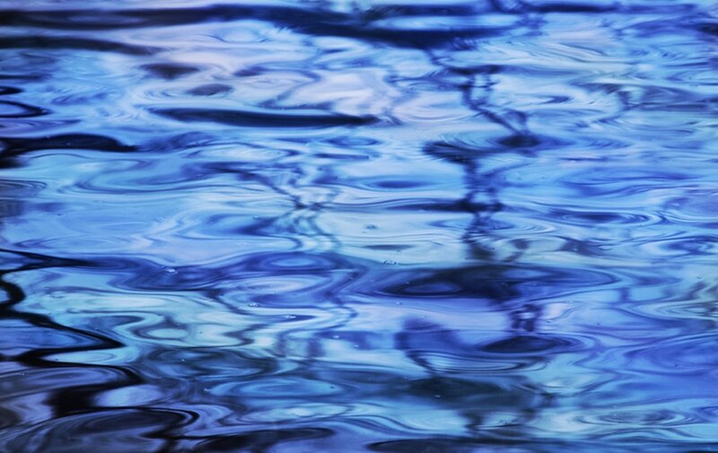 Rippling Blue Water