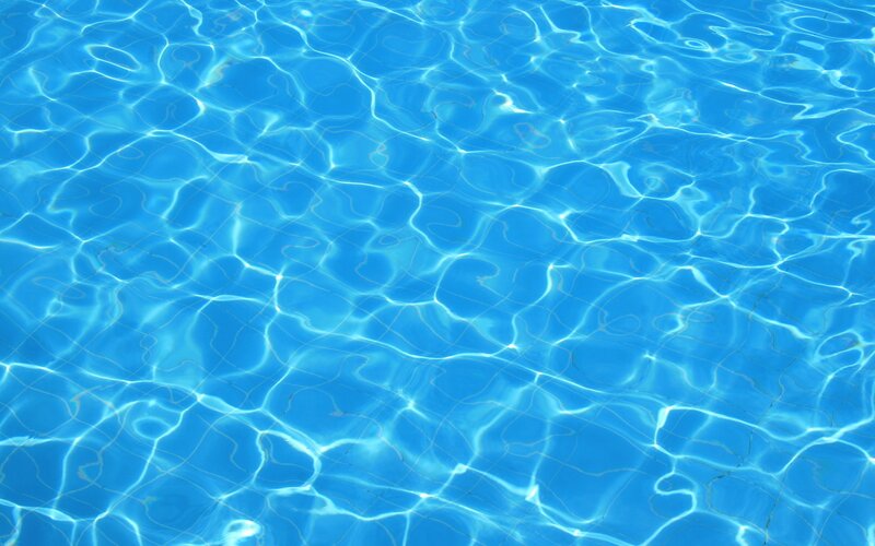 rippling pool water surface