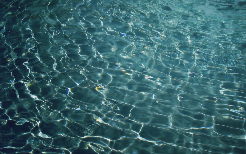 rippling water surface