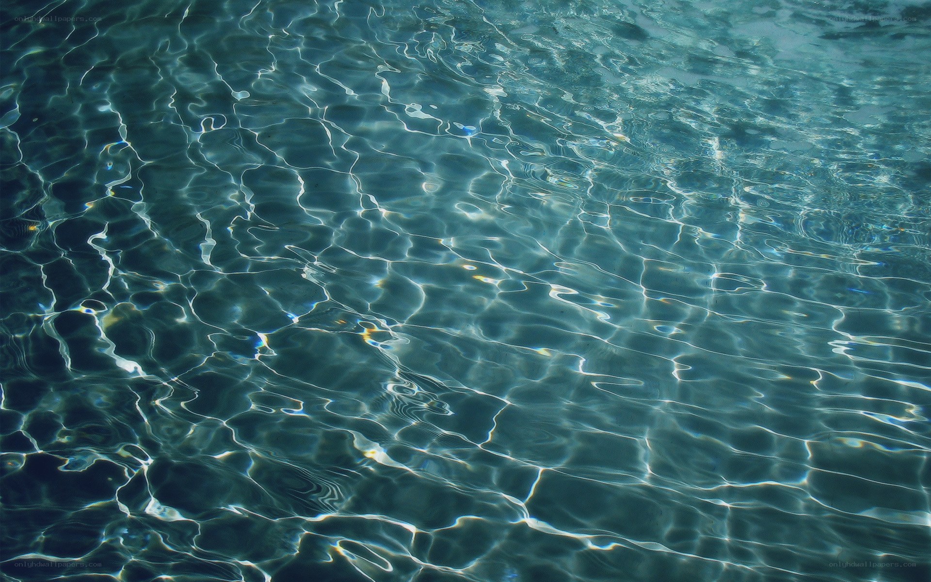 rippling water surface