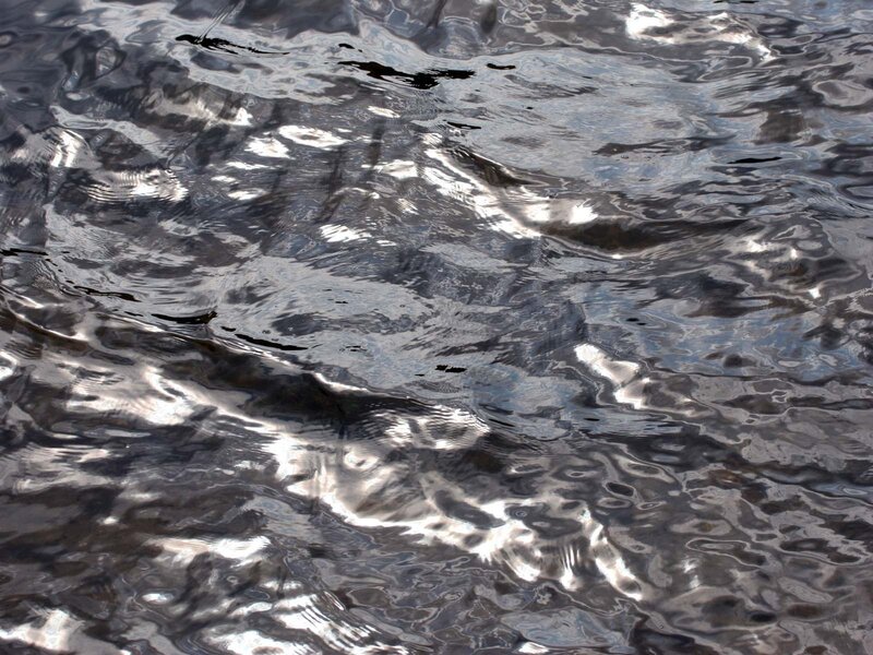Rippling water surface