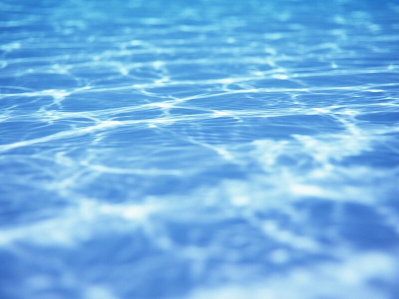 Rippling Water Surface — Blue