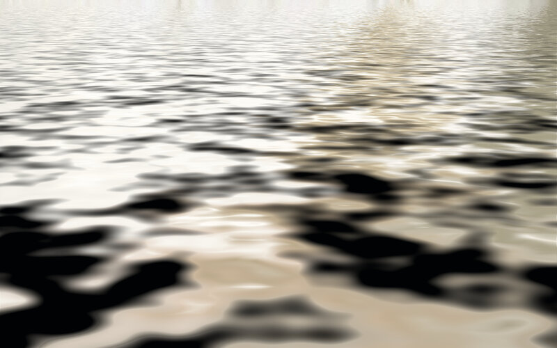 Rippling Water Surface — White