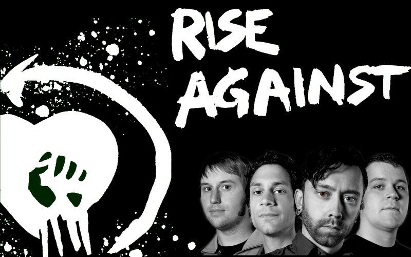 Rise Against band portrait