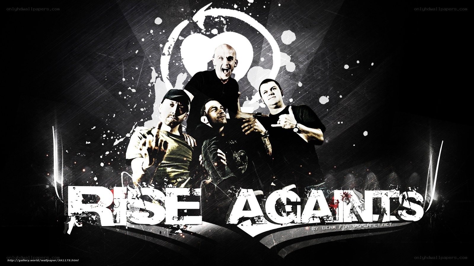 Rise Against band wallpaper