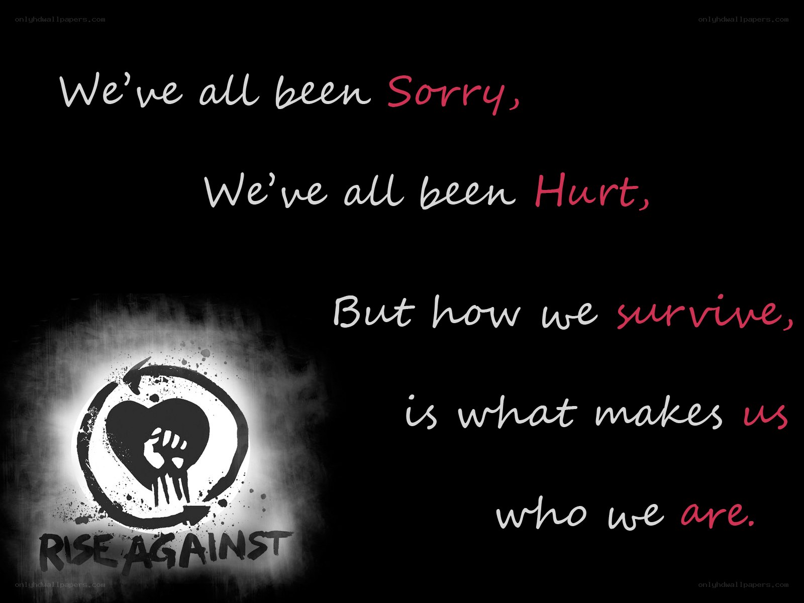rise against quote