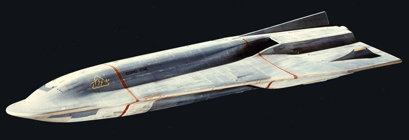 Rising Star spacecraft