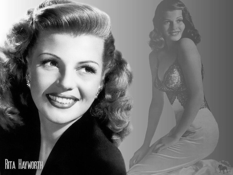Rita Hayworth in Vintage Photo
