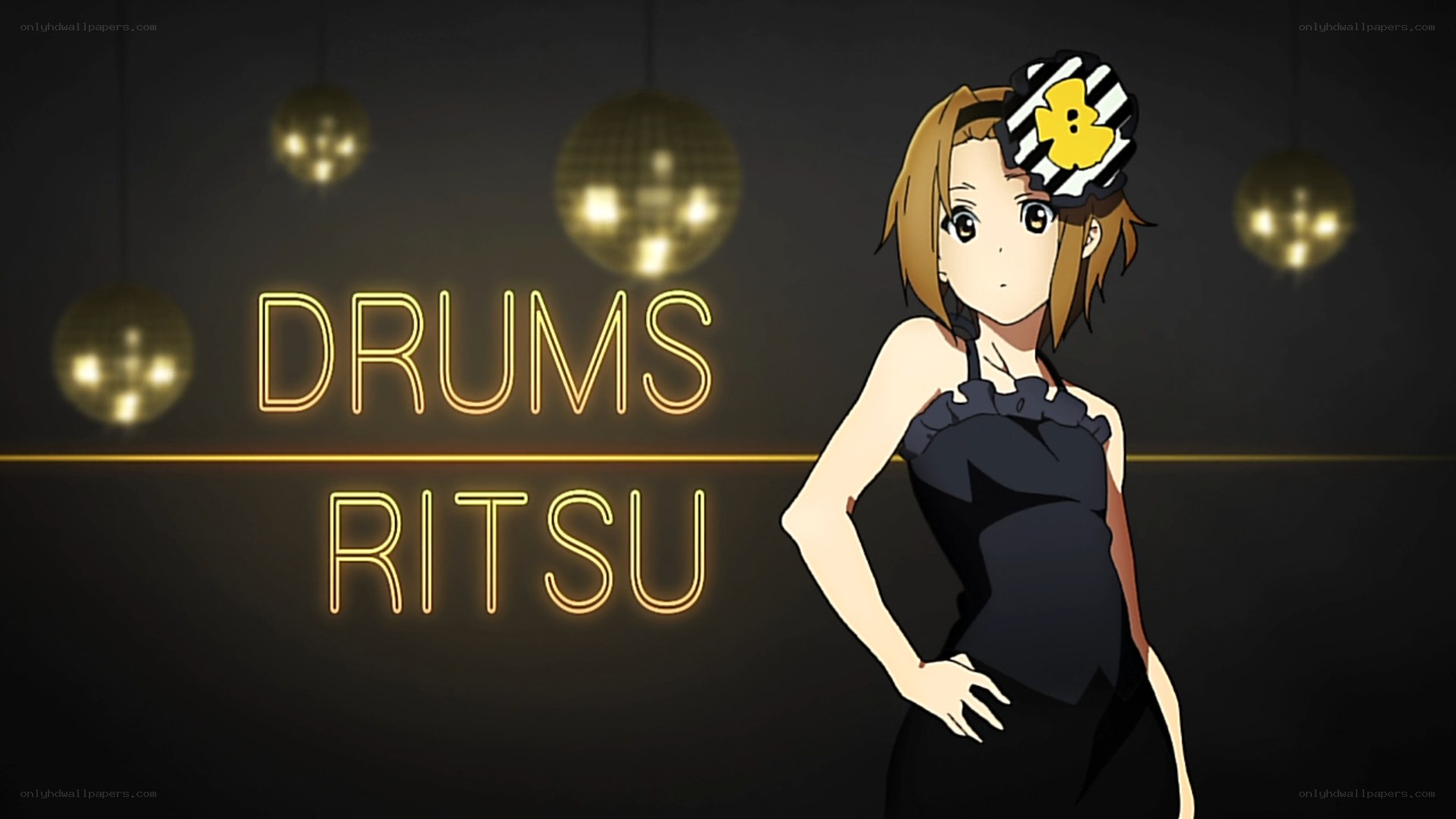 Ritsu from K-On! on stage
