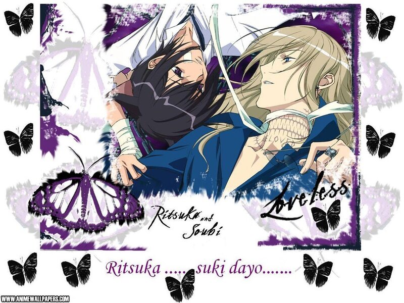 Ritsuka and Souji anime art