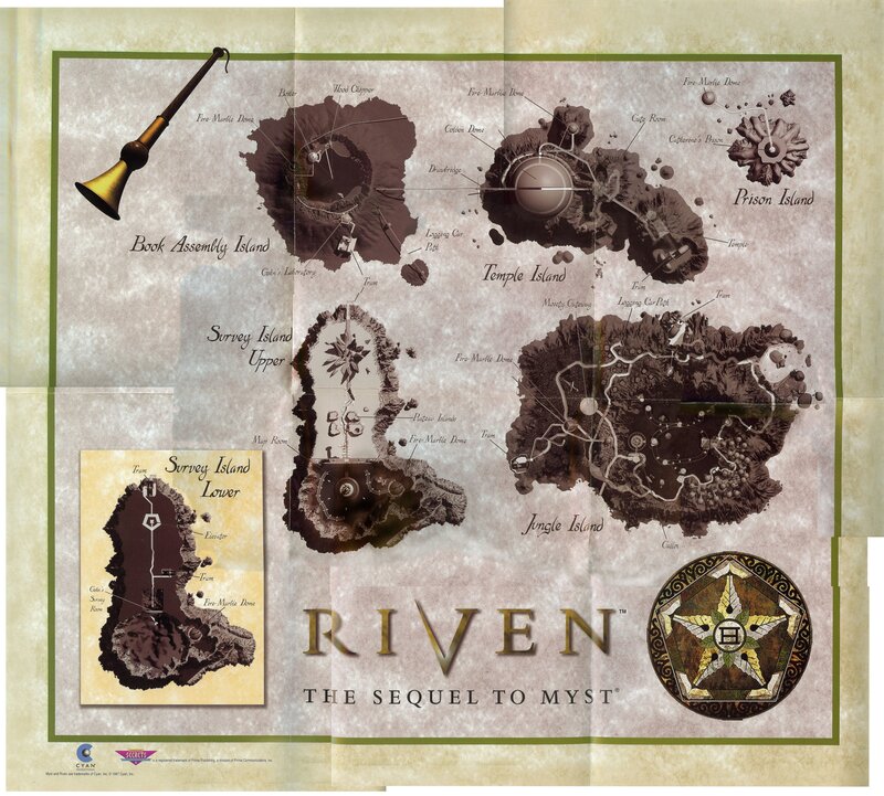 Riven game map