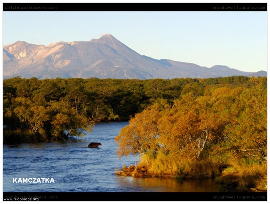 River and mountain landscape