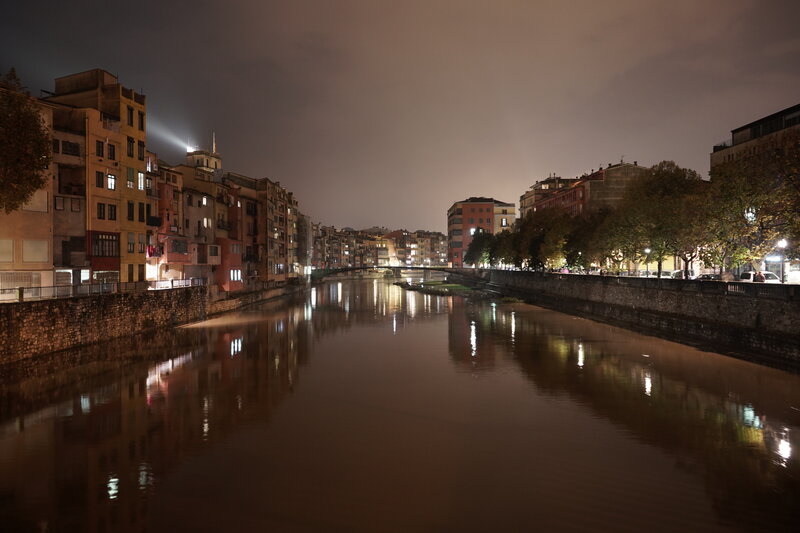 River at Night — Brown