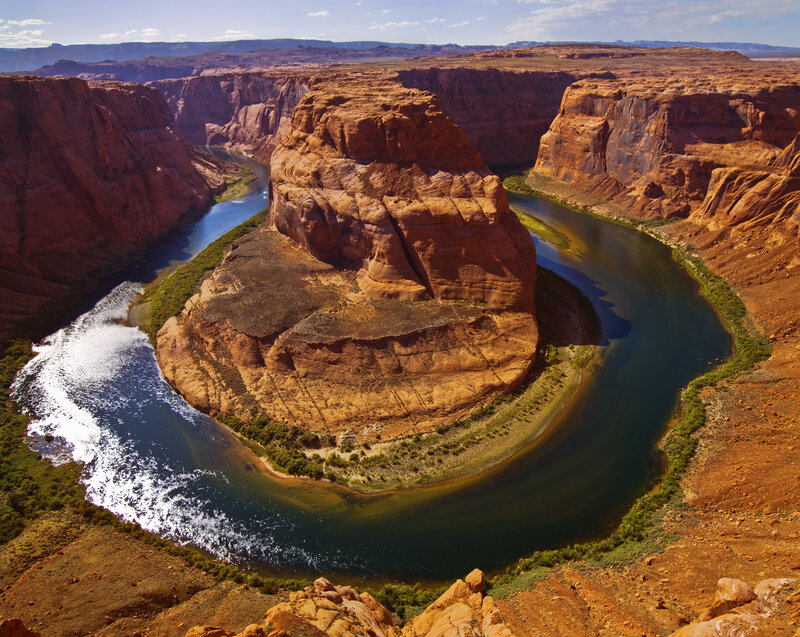 River Bend in Canyon