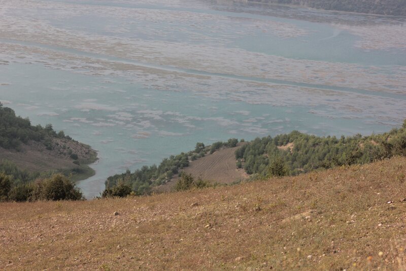 River Bend in Valley — Brown
