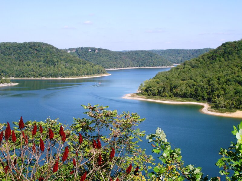 River Bend with Boat
