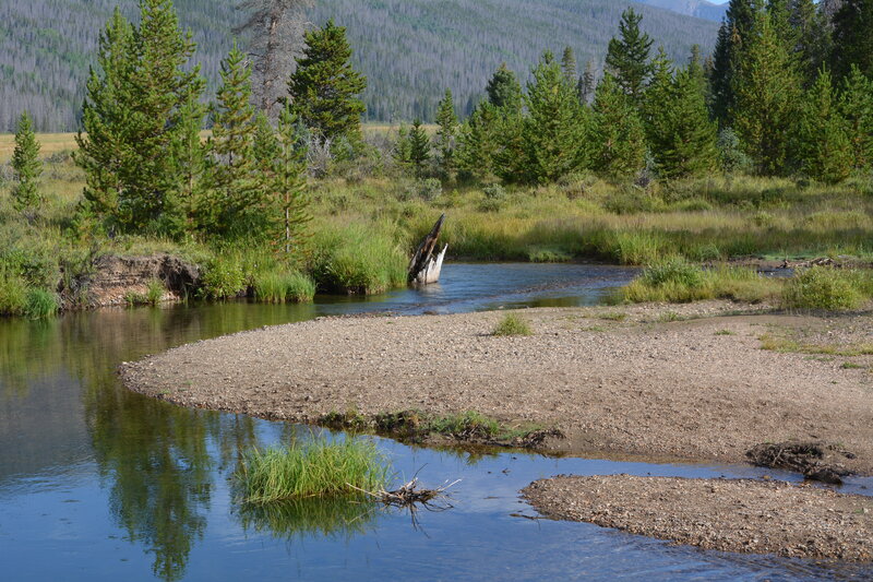 River Bend with Gravel Bar