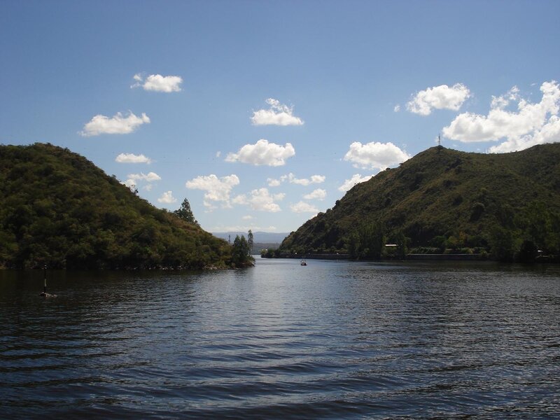 River Between Hills