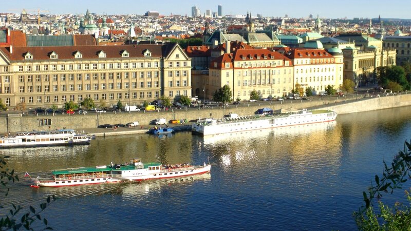 River Boats in City