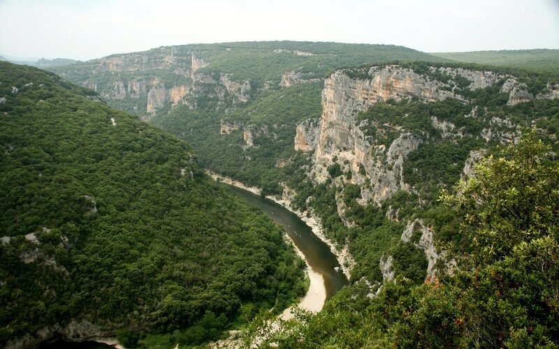 river canyon landscape