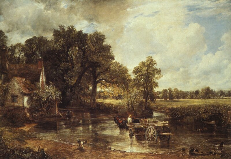 River Crossing Scene