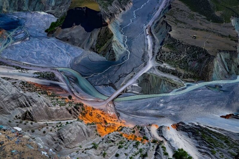 River Delta in Canyon