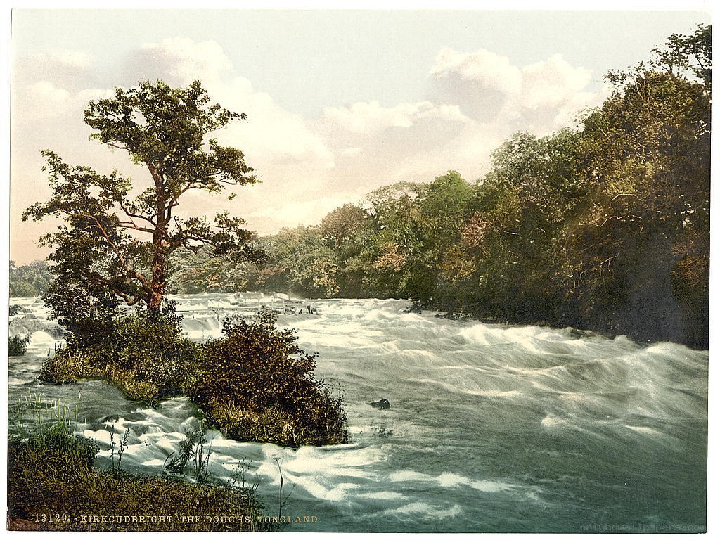 River Dour at Kirkcudbright