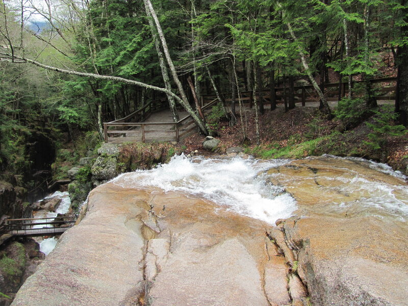 River Flowing over Rocks — Green, Natural, Spring