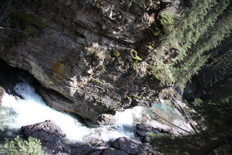 River Flowing Through Canyon — Green, Dramatic, Afternoon