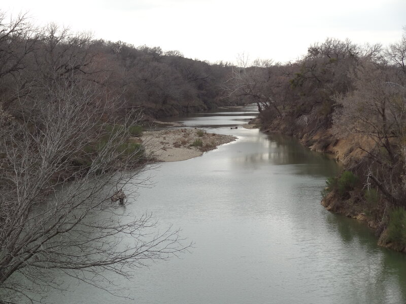 River Flowing Through Forest — Green, Calm