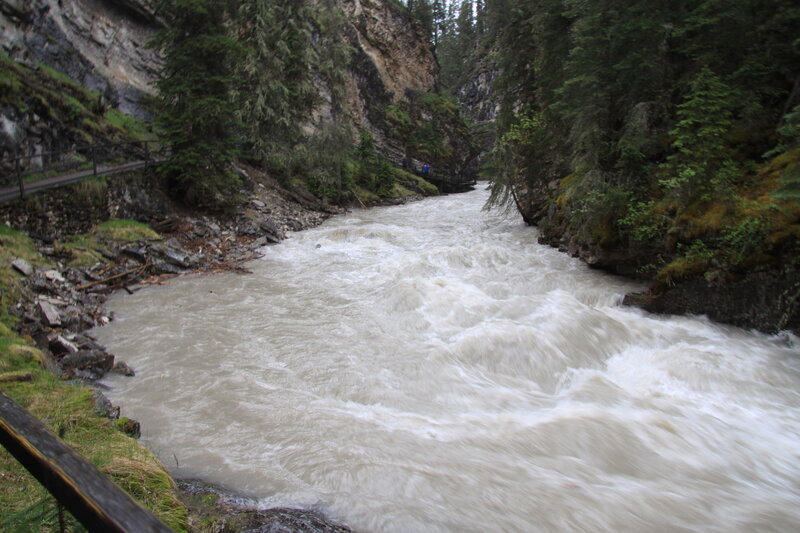 River in a Canyon — Green, Wild