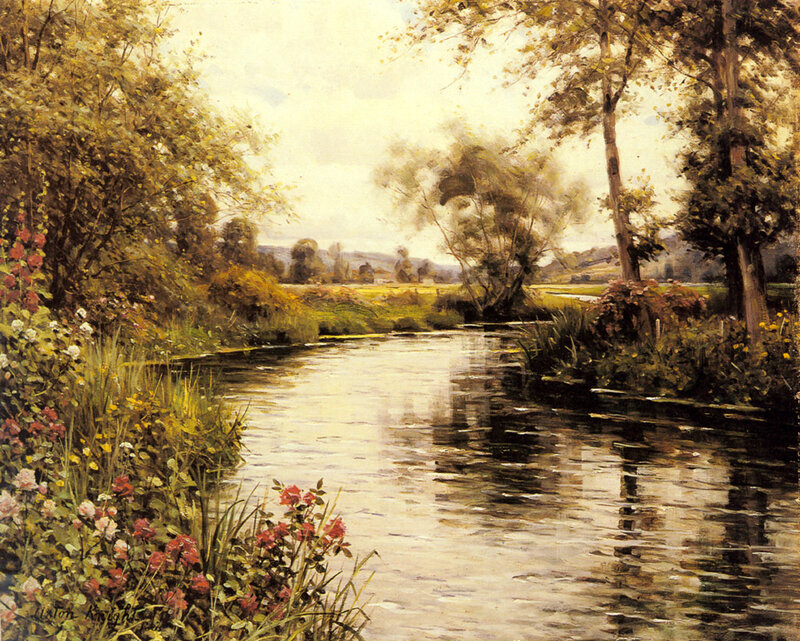 River in a Garden