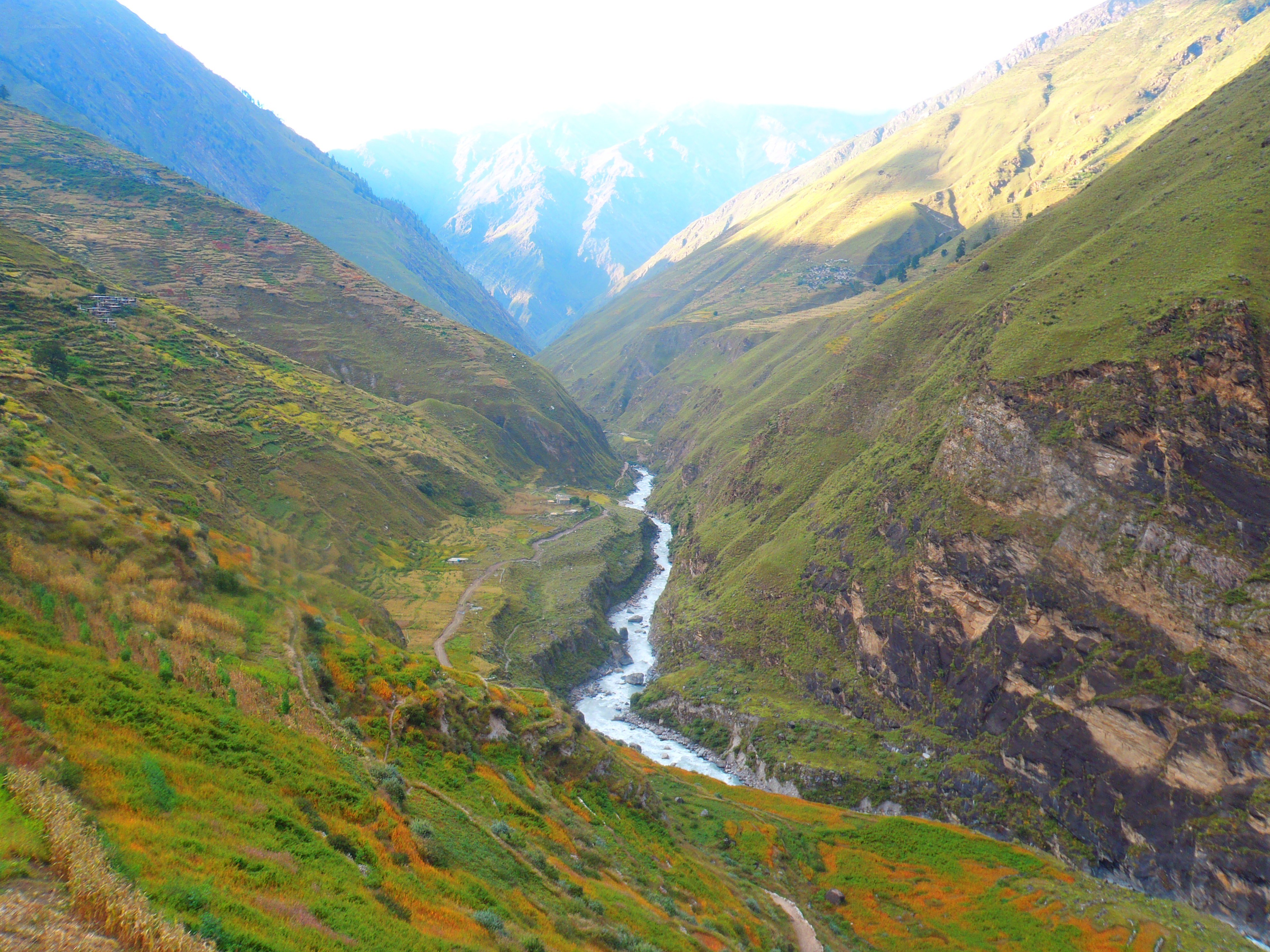 River in a mountain valley