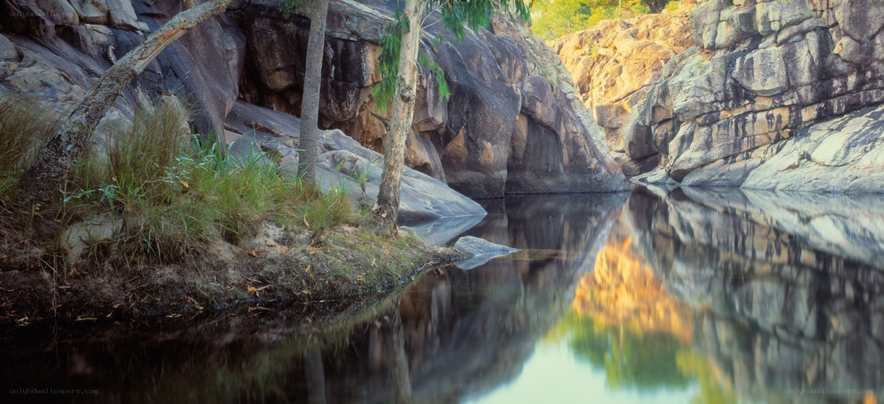 River in a rocky canyon