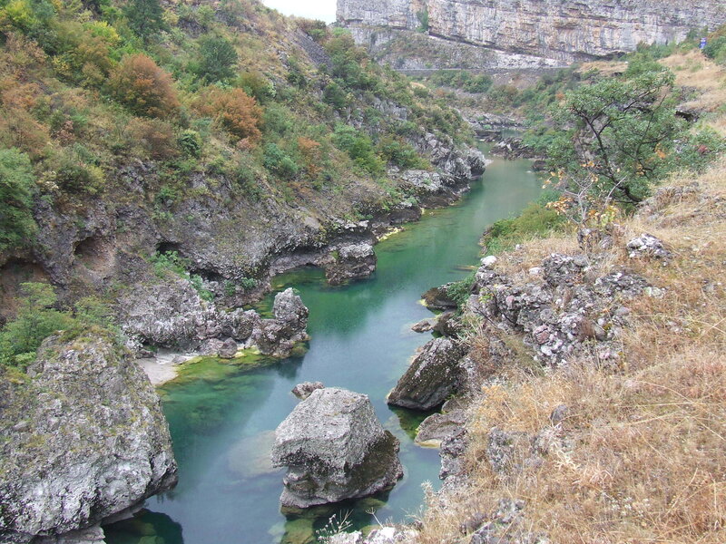 River in a rocky canyon