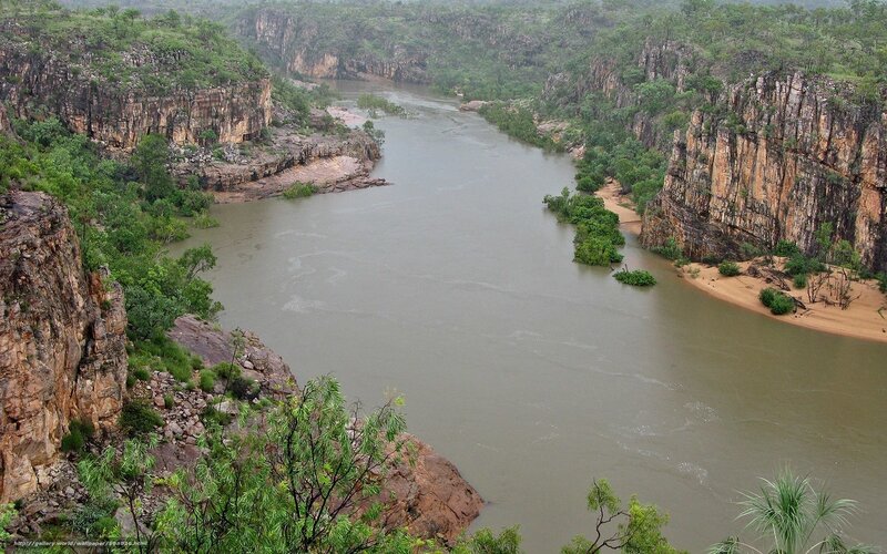 River in a rocky canyon