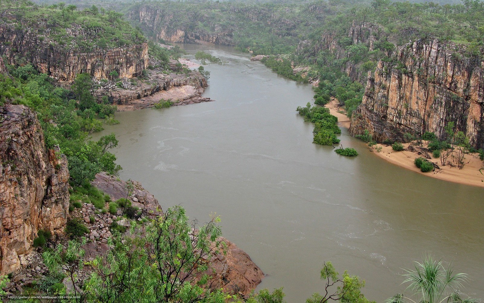 River in a rocky canyon